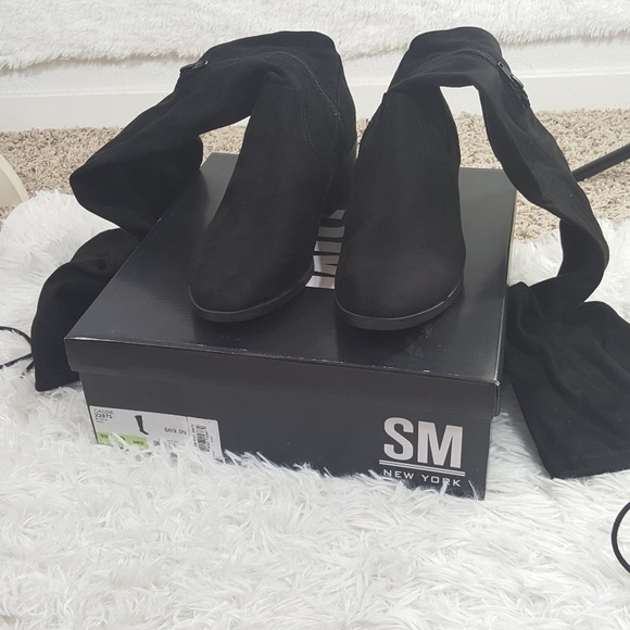 SM New York Tall Over The Knee Boots NWT Size 9 - Picture 5 of 8